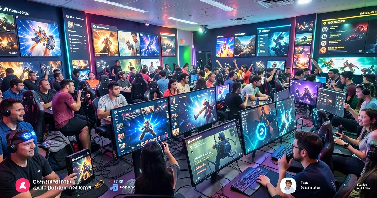 Mudanças internacionais que afetam o mercado gamer — O Impacto das Redes Sociais e do Marketing Internacional