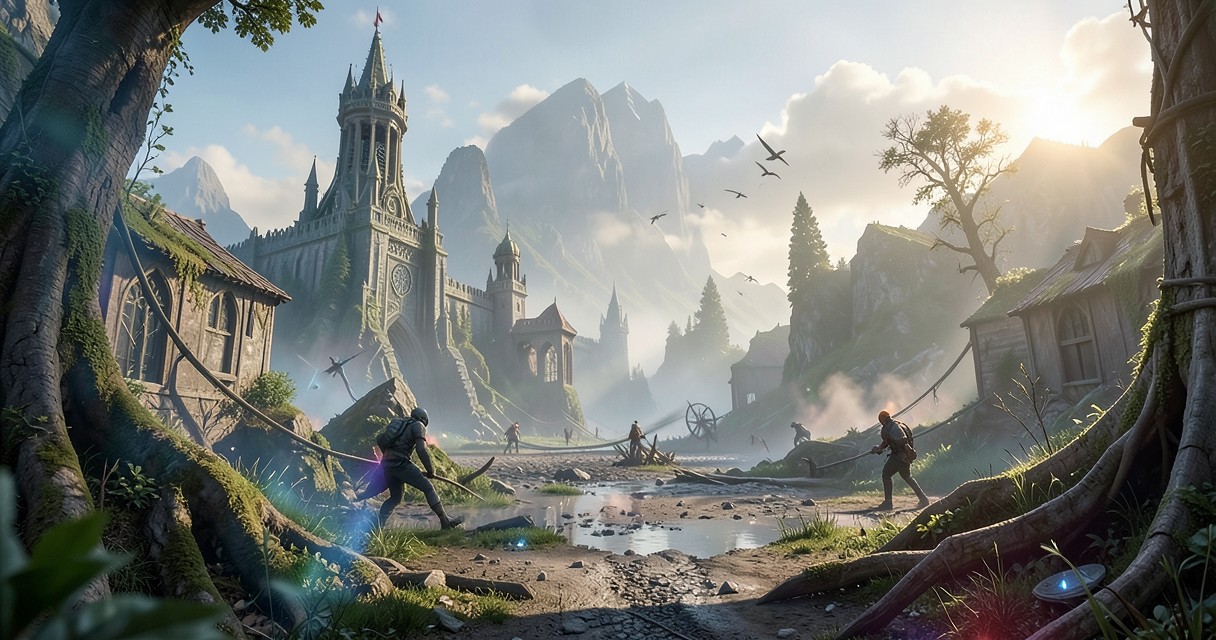 Novidades em jogos de ação e aventura — Gráficos: Realismo e Estilo Artístico