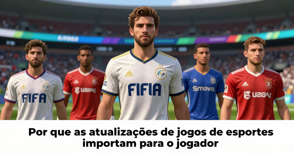 Atualizações de jogos de esportes